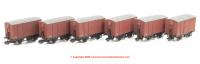 TTR61303 Peco LMS/BR 9ft WB Van - fitted - Pack of 6